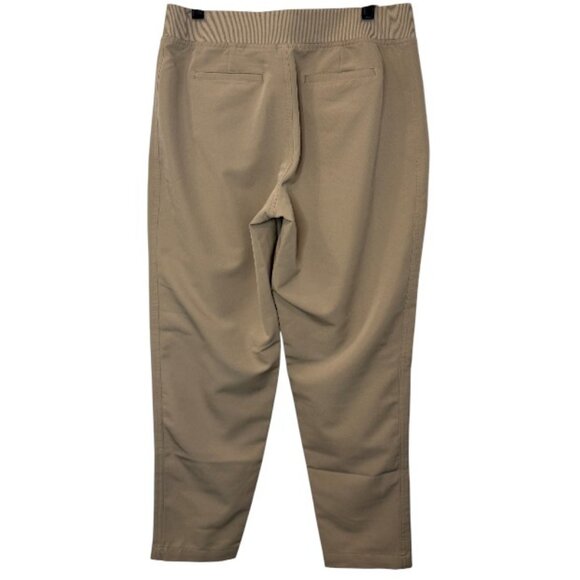 32 Degrees Cool women's cream stretch woven pants size M - Picture 4 of 7